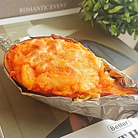 芝士焗红薯的做法图解12