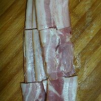 五彩培根卷的做法图解4