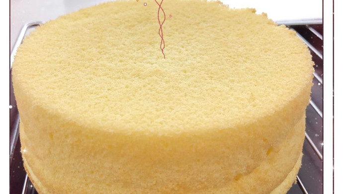 六寸戚风蛋糕