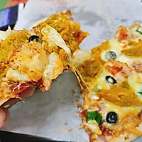 大虾南瓜PIZZA 外脆内软的薄饼披萨配方来了的做法图解19