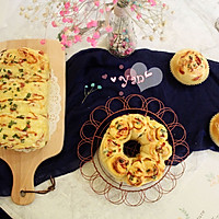 香葱芝士培根面包的做法图解18