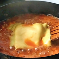 芝士肉酱煎蛋焗红豆#百吉福冬季之恋#的做法图解9