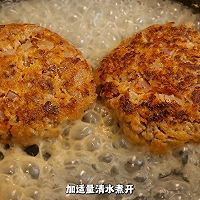 日式牛肉汉堡盖饭的做法图解6