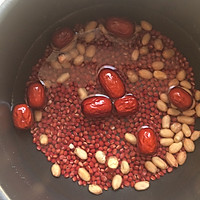 红枣花生红豆糖水的做法图解3