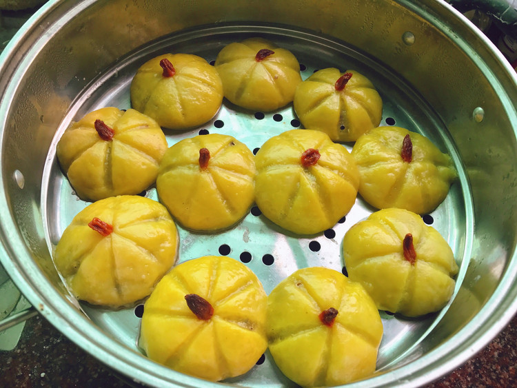 红豆沙馅南瓜饼的做法