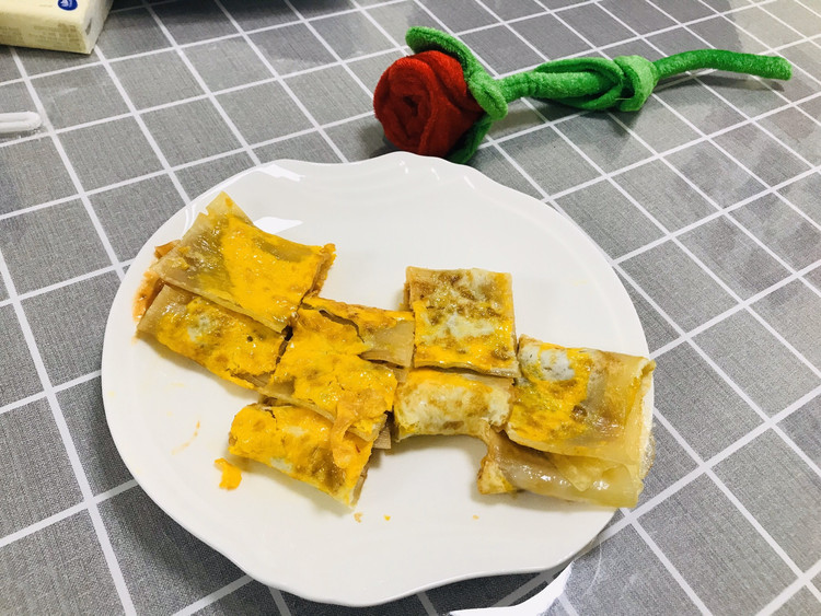 家里也能吃到的街边烤冷面的做法