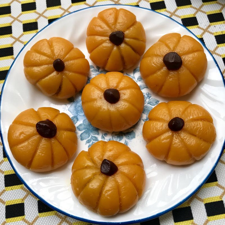 豆沙南瓜饼的做法