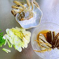 #味达美星厨X小厨中秋团圆宴#葱油香辣蟹的做法图解3