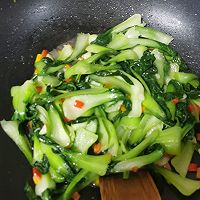蒜香小油菜#浪漫七夕 共度“食”光#的做法图解7