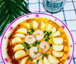 #轻食季怎么吃#玉子豆腐虾仁蒸蛋的做法