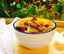 #母亲节，给妈妈做道菜#香菇玉米枸杞排骨汤的做法