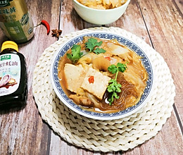 #百变鲜锋料理#白菜炖豆腐粉条的做法