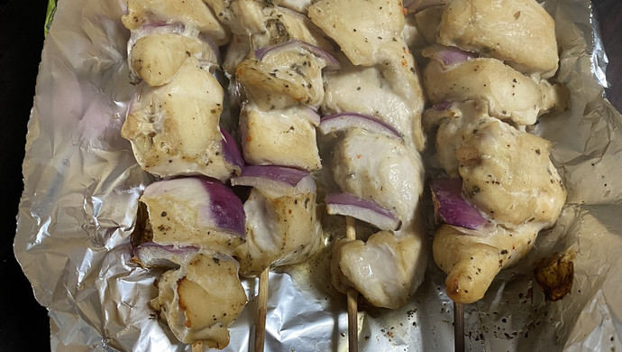 烤鸡里脊串，减脂午餐