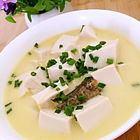 鱼头鱼尾豆腐汤的做法图解4