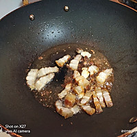#冰箱剩余食材大改造#五花肉炒杏鲍菇的做法图解3
