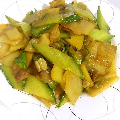 土豆片炒黄瓜片