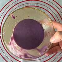 宝宝辅食·玫瑰花紫薯牛奶馒头的做法图解3