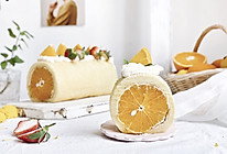 #爽口凉菜，开胃一夏！#香橙蛋糕卷的做法