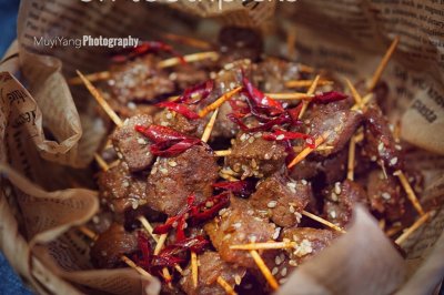牙签牛肉 （烤箱版）