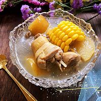 #相聚组个局#苹果玉米鸡腿汤的做法图解9