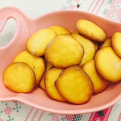 儿童零食小蛋黄饼