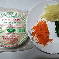 #憋在家里吃什么#越南米纸虾卷*简单易学好玩美味！的做法图解1
