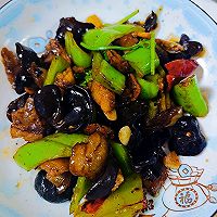 糖醋青椒木耳的做法图解9