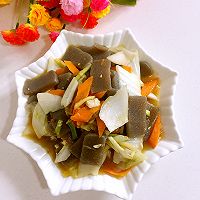 白菜梗炒魔芋的做法图解15