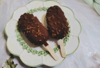 【巧克力梦龙雪糕】——特浓巧克力，无蛋黄版的做法