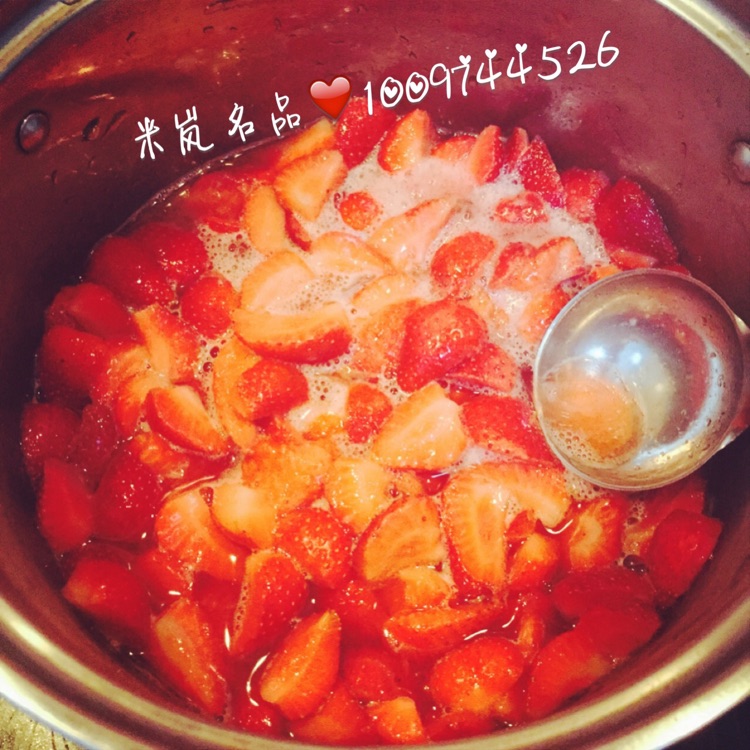 自制草莓果酱的做法图解5
