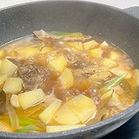 土豆娃娃菜焖鸭的做法图解8