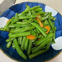清炒四季豆的做法图解4