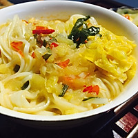 韩式泡菜面条汤的做法图解9
