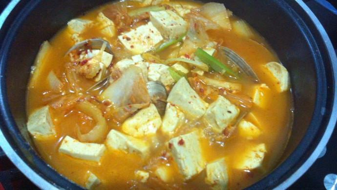 韩式砂锅豆腐
