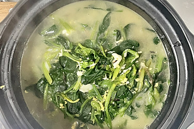 菠菜汤（浓郁超香版）