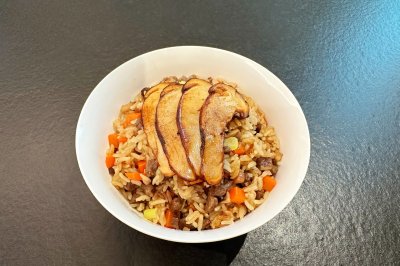 松茸焖饭
