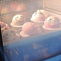 #奇妙烘焙屋#萌萌哒卡通小熊、Kt猫包子的做法图解11