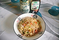 #减一点更好#炒米饭的做法