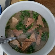 老北京酱汤～豆泡汤