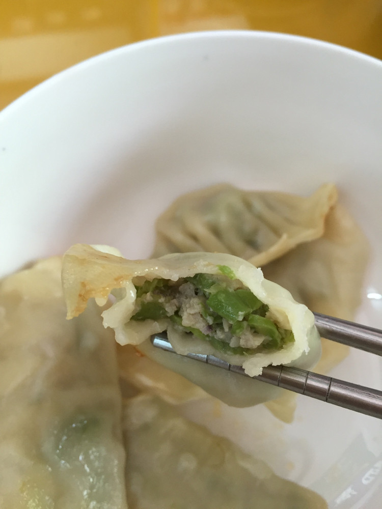 豆角猪肉饺子的做法