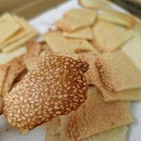#蛋趣体验#芝麻薄饼的做法图解16