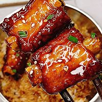 破防了✅好吃到舔手指的话梅排骨的做法图解7