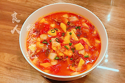速食版【土豆番茄牛肉】