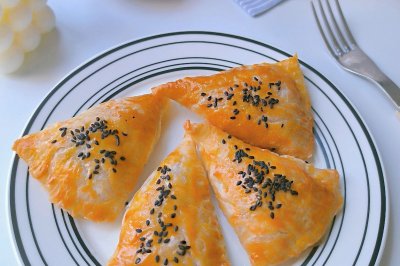 手抓饼苹果派