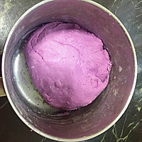 紫薯糯米饼的做法图解4