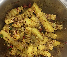 糖醋麻辣天蚕土豆的做法