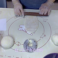 椰蓉奶黄包、紫薯包、豆沙包的做法图解9