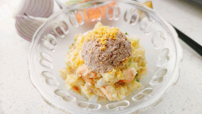 土豆金枪鱼沙拉日式土豆沙拉