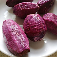 超级美味下午点心-紫薯山药糕的做法图解3