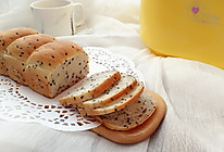 黑芝麻土司的做法